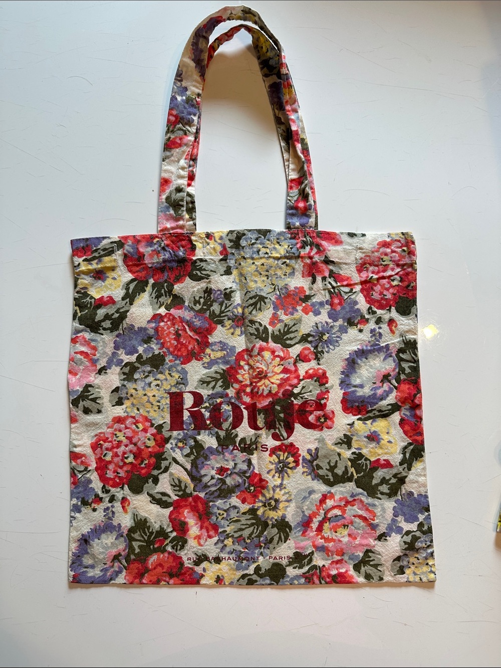 Rouje Floral Canvas Tote